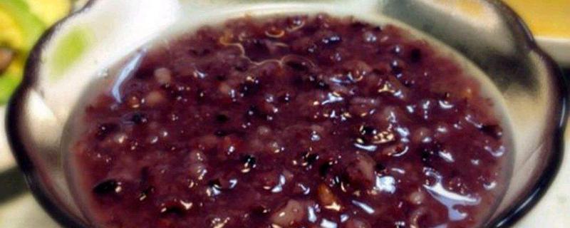 紫米粥的功效与作用 紫米粥的食用方式和注意事项