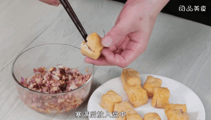 酿油豆腐焖冬瓜做法  酿油豆腐焖冬瓜怎么做