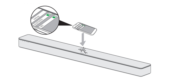 Bose SoundTouch 300 Soundbar无线音箱怎么通过NFC功能连接蓝牙
