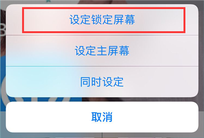 iPhonexr怎么设置动态壁纸