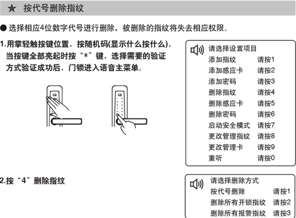 必达智能门锁i8详细使用说明书