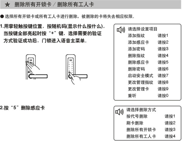 必达智能门锁i8详细使用说明书