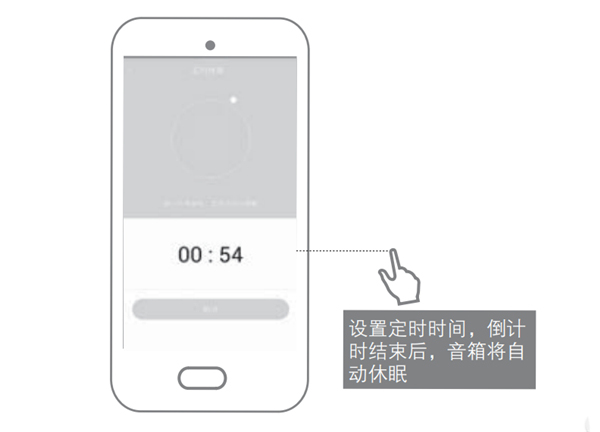 漫步者NW380智能音箱怎么使用休眠和定时休眠功能