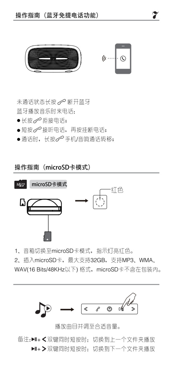 漫步者BIG BUN蓝牙音响产品使用说明书