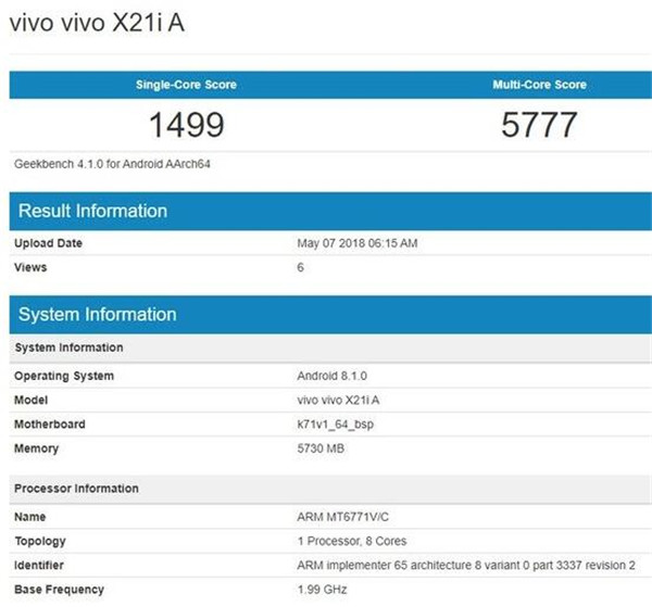 vivoX21iA联发科版怎么样