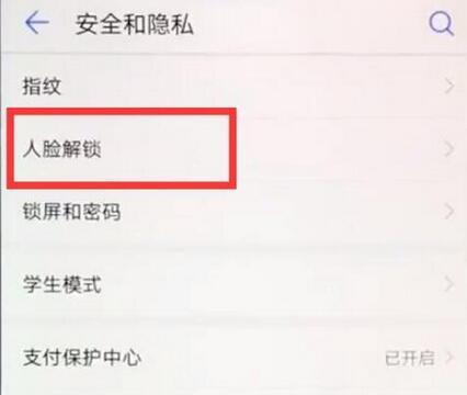 华为畅享9plus支持人脸解锁吗
