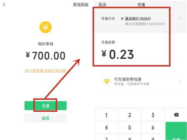 qq红包的钱能转入微信里吗