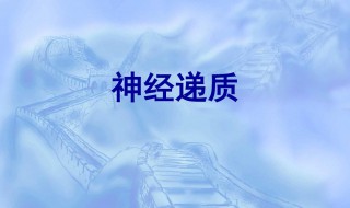 神经递质在哪形成为什么 神经递质的特征