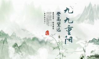 每逢佳节倍思亲的佳节是什么节日 节日习俗介绍