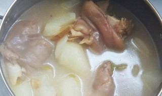 猪脚山药汤功效与作用 猪脚煲山药的作用