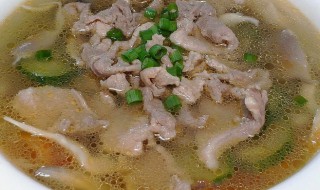 肉片汤的做法 平菇肉片汤的做法