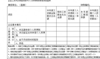 利润是负数企业所得税怎么申报 利润是负数企业所得税怎么申报个税