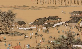清明上河图画中的有哪些人物图（清明上河图画中的有哪些人物图像）