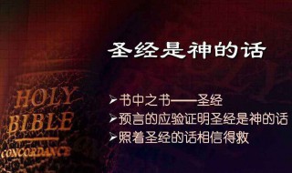 圣经中主说的经典句子 圣经中主说的经典句子是什么