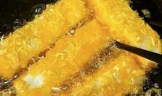家中最简单炸牛奶油条方法（油炸牛奶条的做法）