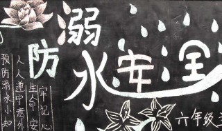 防溺水疫情防控黑板报内容 防溺水疫情防控黑板报内容文字