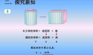 圆柱的表面积公式是什么 圆柱的体积公式是什么