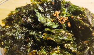 海苔一天吃多少合适 海苔一次吃多少为适宜