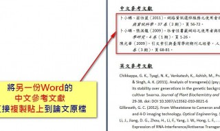 参考文献的格式（参考文献的格式字体）