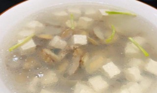 海虹豆腐汤（海虹豆腐汤图片大全）