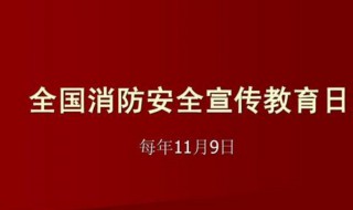 我国的消防宣传活动日是哪一天（我国的消防宣传活动日是哪一天?）