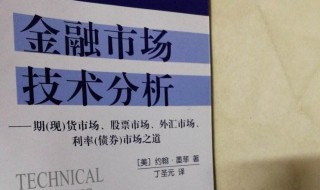 金融市场技术分析介绍 金融市场的技术分析