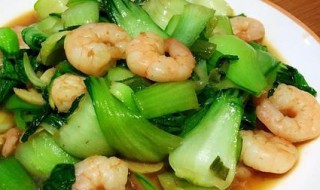 油菜炒虾仁的家常做法 油菜炒虾仁的家常做法