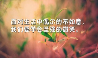 关于正能量的句子朋友圈（关于正能量的朋友圈文案）