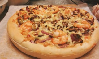大虾香菇披萨的做法（大虾香菇披萨的做法视频）