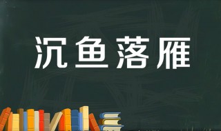 沉鱼落雁的故事和含义简短 沉鱼落雁的视频故事