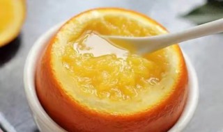 橙子冰糖止咳的做法（橙子冰糖止咳的做法隔水炖）