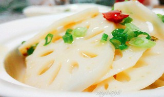 糖醋莲菜做法 糖醋莲菜做法大全家常