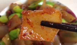 北京小吃炒焖子的做法 如何做北京小吃炒焖子