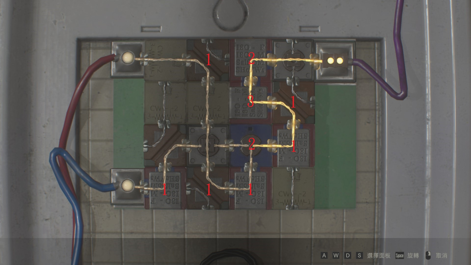 生化危机2重制版电路谜题解锁方法（生化危机2重制版里关电路图）