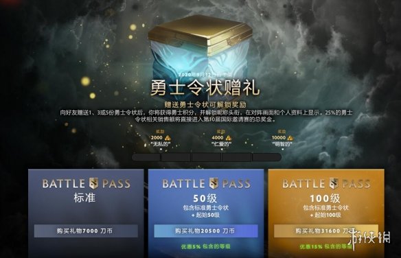 dota2ti10勇士令状介绍 dota2ti10勇士令状有什么内容 不朽宝藏1