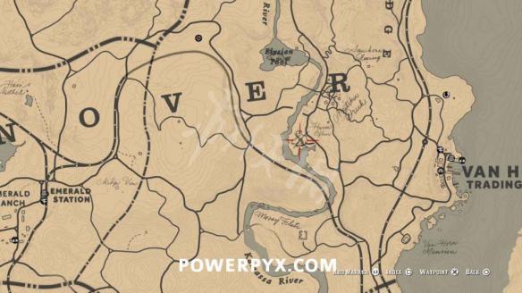 荒野大镖客2河狸地图位置说明 荒野大镖客2河狸在哪里