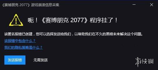 赛博朋克2077提示程序挂了怎么办 游戏崩溃解决方法分享