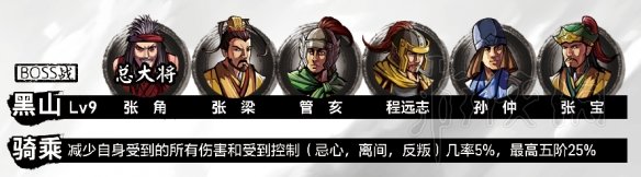 吞食孔明传武将属性四维数据图鉴大全 武将属性汇总 第一章：黄巾之乱