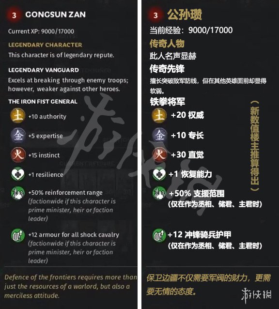 全面战争三国火属性武将特性介绍 火系武将先天自带属性说明 董卓