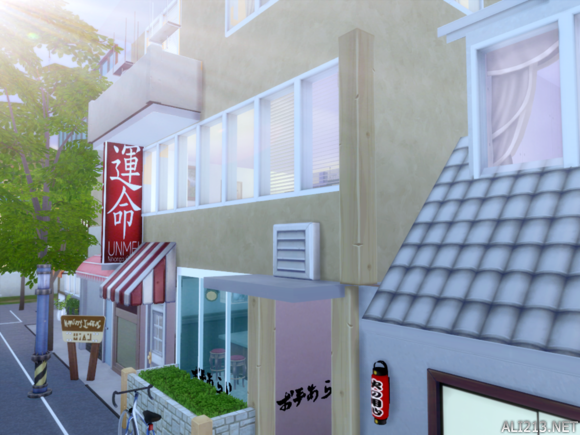 《模拟人生4》东京米花市米花町五丁目39番地俗称“毛利侦探事务所”