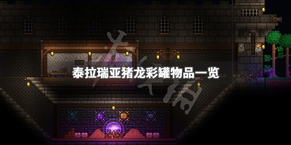泰拉瑞亚猪龙彩罐里有什么 泰拉瑞亚猪龙彩罐物品一览_网