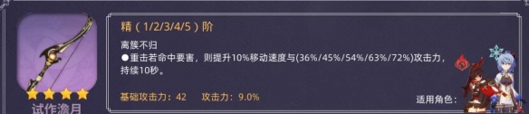 原神新手武器选择什么好 原神新手武器弓箭推荐