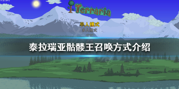 泰拉瑞亚骷髅王如何召唤 泰拉瑞亚骷髅王召唤方式介绍