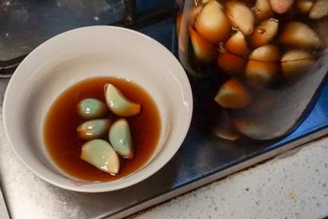 醋泡蒜子的功效与作用