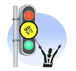 新的交通法规定：闯黄灯是要扣分的!1