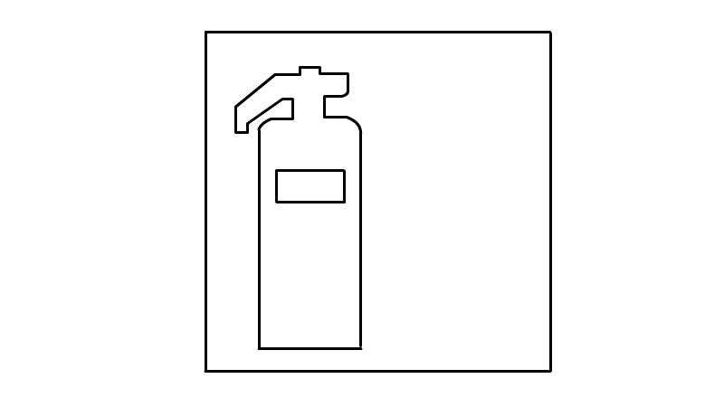 消防标志图片简笔画