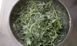 筒蒿蒸菜的做法 蒿子秆蒸菜的做法