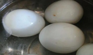 煮咸鹅蛋几分钟熟 煮咸鹅蛋多久能熟