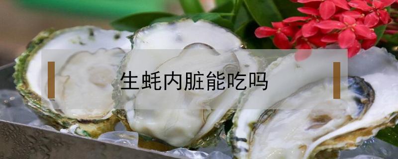 生蚝内脏能吃吗