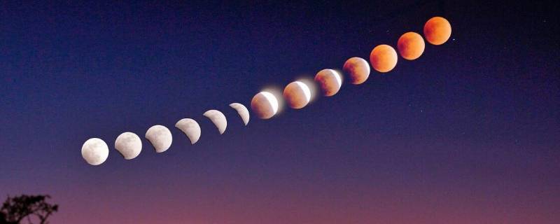 月全食的时候月亮是什么颜色的 什么是月全食(暗红色月亮?